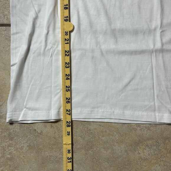 The Cure Logos Two-Sided Womens MEDIUM White T-Shirt New - Picture 5 of 8